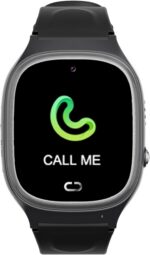 Relógio inteligente infantil TD-45 2G com chamada de voz, SOS e câmera, ideal para segurança e conectividade.