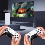 Retro Game Stick 4K: console plug and play com 20.000+ jogos, 9 emuladores e 2 controles para jogar na TV. - Imagem 2