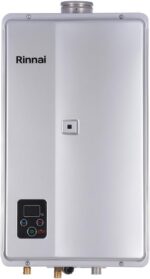 Rinnai E27-27 litros GLP Prata - Aquecedor de Água a Gás Digital REU-E271 FEH