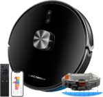Robô Aspirador Liectroux XR500 Pro 3 em 1 com mapeamento inteligente, Alexa e Google, aspira, varre e passa pano.