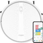 Robô Aspirador Ropo Laser Slim Robô aspirador compacto com Tecnologia LIDAR apenas 7,6 cm de altura.
