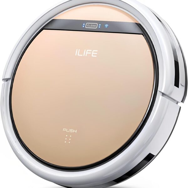 Robô Aspirador V5s Plus: sucção 2000Pa, aspira e esfrega com controle por app e voz para limpeza inteligente.