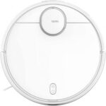 Robô Aspirador Xiaomi Vacuum S10 Branco com função passa pano para limpeza prática e eficiente do dia a dia
