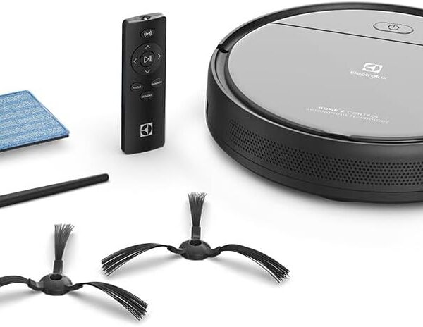 Robô Aspirador de Pó Electrolux Home e Control Experience Erb20 Bivolt Preto e Cinza