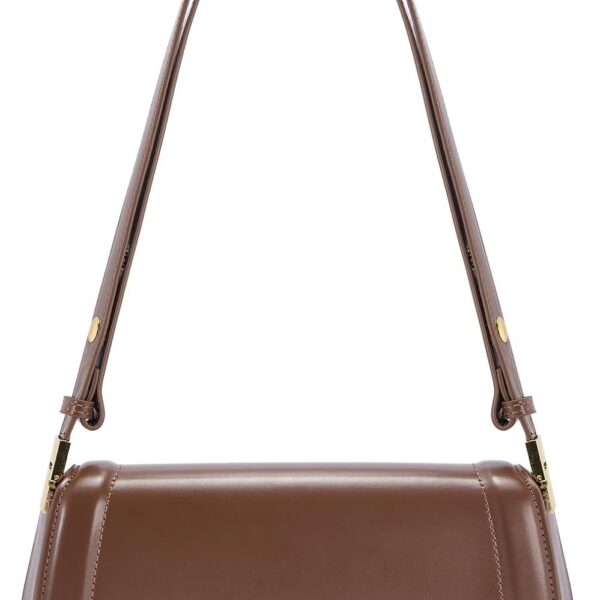 Romantic Crown Bolsa de Ombro Feminina compacta, impermeável e moderna para trabalho, casual e festa