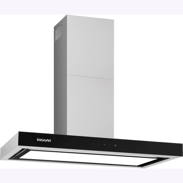 SUGGAR COIFA DE PAREDE GRANADA 90 CM INOX LED 220V TP1092IX