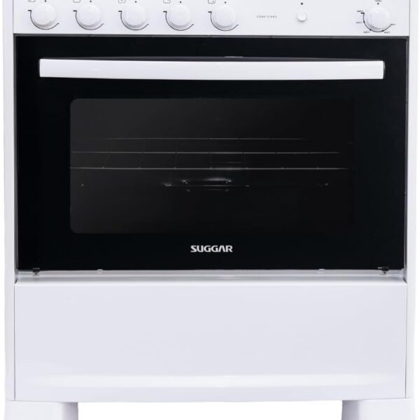 SUGGAR FOGÃO COOK START BRANCO MESA INOX 5 BOCAS 2 QUEIMADORES FAMÍLIA ACENDIMENTO AUTOMÁTICO FGICS520BR