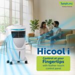 SYMPHONY Climatizador Hi-Cool i com Controle Remoto 31 Litros 210w 127v Branco - Imagem 2