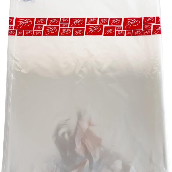 Saco de Presente 43x59 Incolor Premium com 50 unidades, ideal para embalar presentes com praticidade e elegância.