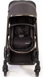 Safety 1st Carrinho de Bebê Discover Black Chrome: conforto, segurança e versatilidade para passeios em qualquer fase. - Imagem 2