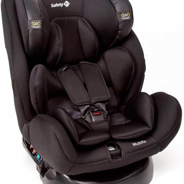 Safety 1st Multifix 0 a 36kg com Isofix: segurança, conforto e proteção lateral para acompanhar seu filho em todas as fases.