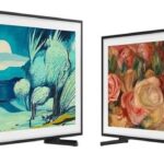 Samsung Combo Vision AI TV 55" The Frame 4K LS03F 2025 + Samsung Smart TV 32" QLED The Frame 2023 LS03C