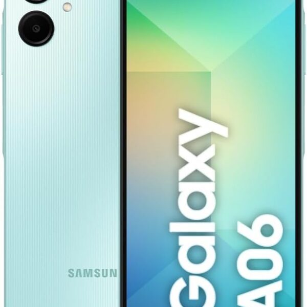 Samsung Galaxy A06 128GB com 4GB RAM, tela 6.7" e bateria 5000mAh para comprar com ótimo desempenho.