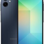 Samsung Galaxy A06 5G 128GB Preto com bateria 5000 mAh, câmera 50MP e 4GB RAM para performance e longa duração.