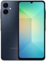 Samsung Galaxy A06 5G 128GB Preto com bateria 5000 mAh, câmera 50MP e 4GB RAM para performance e longa duração.