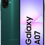 Samsung Galaxy A07 128GB Verde: desempenho, câmera 50MP, bateria 5000mAh e atualização por anos.