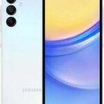 Samsung Galaxy A15 5G 128GB: desempenho ágil, tela infinita de 6,5" e design Azul Claro para comprar agora.