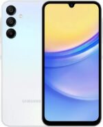 Samsung Galaxy A15 5G 128GB: desempenho ágil, tela infinita de 6,5" e design Azul Claro para comprar agora.