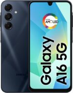 Samsung Galaxy A16 5G 128GB oferece tela 6.7”, câmera 50MP, NFC e bateria 5000 mAh para mais desempenho no dia a dia.