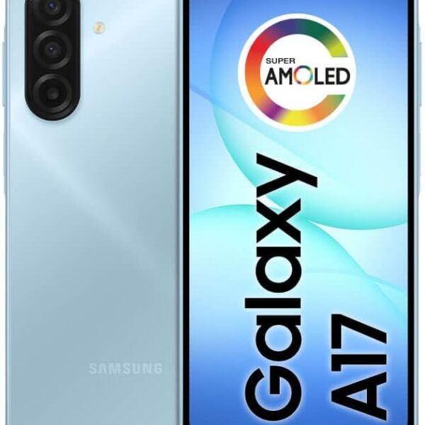 Samsung Galaxy A17 128GB: câmera tripla 50MP, tela 6.7" Super AMOLED e IA integrada para mais desempenho.