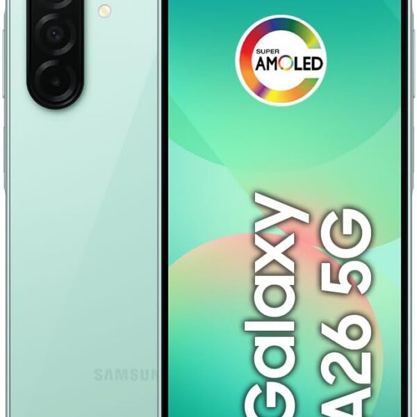 Samsung Galaxy A26 5G 256GB: câmera 50MP, tela Super AMOLED 6.7" e IP67 para comprar com mais desempenho e segurança.