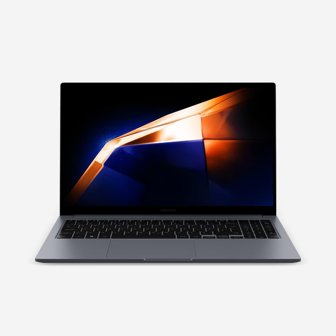 Samsung Galaxy Book4 i5 com 8GB, SSD 256GB e tela Samsung Galaxy Book4 i5 com 8GB, SSD 256GB e tela Full HD de 15,6 para desempenho leve e portátil.
