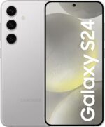 Samsung Galaxy S24 256GB com Galaxy AI, câmera tripla de 50MP, selfie de 12MP e tela 6.2" 1-120Hz.