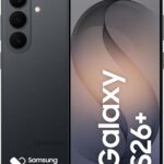 Samsung Galaxy S26+ 5G 512GB 12GB RAM com tela 6.7" e câmera tripla de 50MP, ideal para alto desempenho e fotos incríveis.