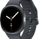Samsung Galaxy Watch8 LTE 40mm Grafite: treinador de corrida, sono avançado e tela 3000 nits com Galaxy AI.