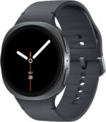 Samsung Galaxy Watch8 LTE 40mm Grafite: treinador de corrida, sono avançado e tela 3000 nits com Galaxy AI.