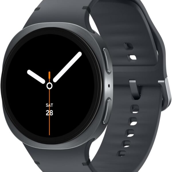 Samsung Galaxy Watch8 LTE 40mm Grafite: treinador de corrida, sono avançado e tela 3000 nits com Galaxy AI.