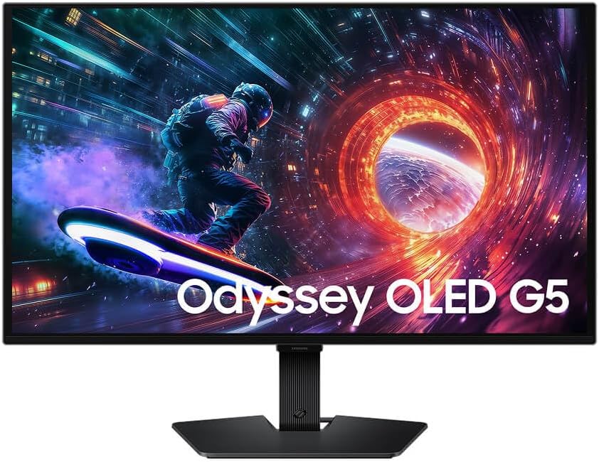 Samsung Monitor Odyssey OLED G5 27", QHD, 180Hz, 0.03ms, G-sync, Samsung Monitor Odyssey OLED G5 27", QHD, 180Hz, 0.03ms, G-sync, FreeSync, DP, HDMI