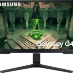 Samsung Odyssey G4 25" 240Hz FHD com 1ms, Gsync e Freesync Premium para jogos competitivos e alta performance.