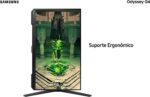 Samsung Odyssey G4 25" 240Hz FHD com 1ms, Gsync e Freesync Premium para jogos competitivos e alta performance. - Imagem 2