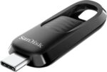 SanDisk Flash Drive USB tipo C 1TB: até 400 MB/s, conector retrátil e alta compatibilidade para compra segura.