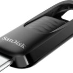 SanDisk Flash Drive USB tipo C 1TB: até 400 MB/s, conector retrátil e alta compatibilidade para compra segura.