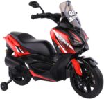 Scooter Elétrica Infantil Revvo XR 12V com rodas de treinamento, Bluetooth e suspensão para diversão segura até 25kg. - Imagem 2