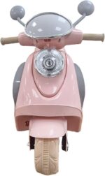 Scooter elétrica infantil Bella T3: luzes LED, bagageiro, som e USB/MP3 para brincadeiras cheias de diversão. - Imagem 2