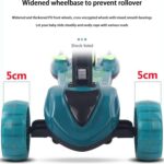 Scooter infantil com luz e música, altura ajustável e rodas brilhantes para diversão segura de 2 a 10 anos - Imagem 2