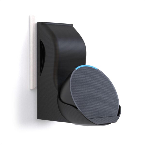 Sculpy Suporte de Tomada para Alexa Echo Pop: organização, encaixe perfeito e instalação fácil na parede.
