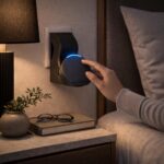 Sculpy Suporte de Tomada para Alexa Echo Pop: organização, encaixe perfeito e instalação fácil na parede. - Imagem 2