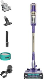 Shark POWERDETECT: aspirador ultraleve com DuoClean, anti-alérgeno e autolimpeza para limpeza poderosa sem enrolar cabelo.