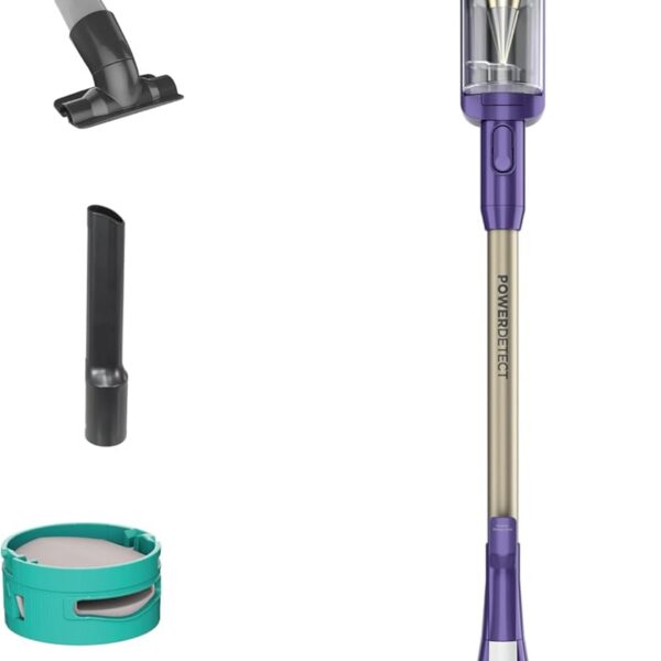 Shark POWERDETECT: aspirador ultraleve com DuoClean, anti-alérgeno e autolimpeza para limpeza poderosa sem enrolar cabelo.
