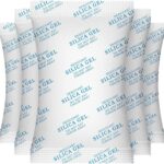 Sílica Gel Dessecante 10x100g: controle de umidade, anti-mofo e proteção para armários, gavetas e ambientes fechados