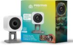 Smart Câmera Positivo 1080p: segurança com visão noturna, detecção de movimento e áudio bidirecional, compatível com Alexa