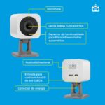Smart Câmera Positivo 1080p: segurança com visão noturna, detecção de movimento e áudio bidirecional, compatível com Alexa - Imagem 2