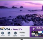 Smart TV 43 Britânia B43KRA Full HD Roku TV: imagem nítida e acesso fácil aos seus aplicativos favoritos.