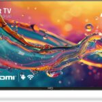 Smart TV HQ 24 HD sem bordas Android 12, design slim e imagem nítida para sua casa.