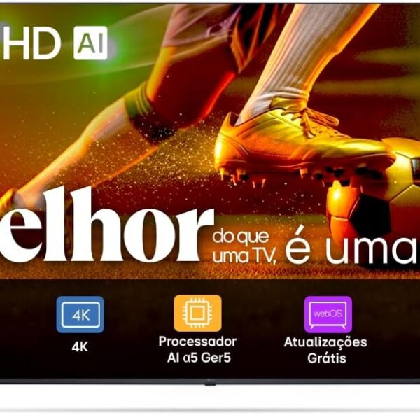 Smart TV LG 60 4K UHD 60UQ8050 com HDR, WiFi e Alexa para comprar agora