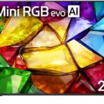Smart TV LG Mini RGB evo AI 4K 65" 2026: cores precisas, alto brilho e contraste para sua melhor compra.